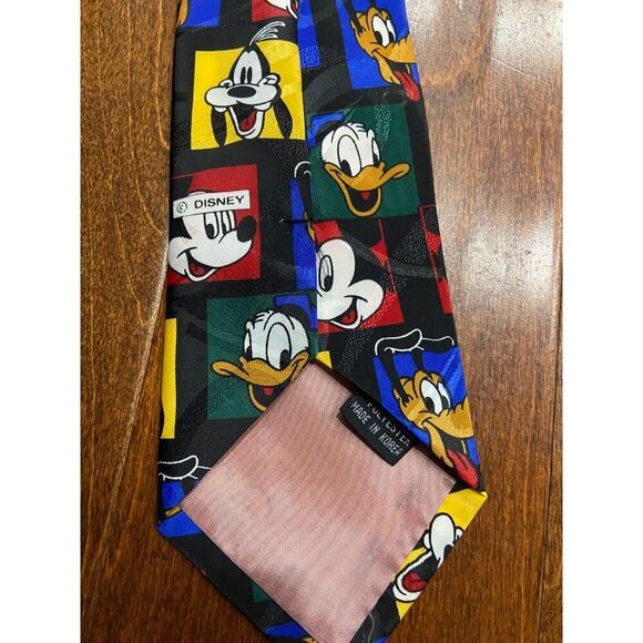 Balancine Hot Cakes x Disney Vintage 90s Character Multicolor Dress Tie Mens - Picture 5 of 6